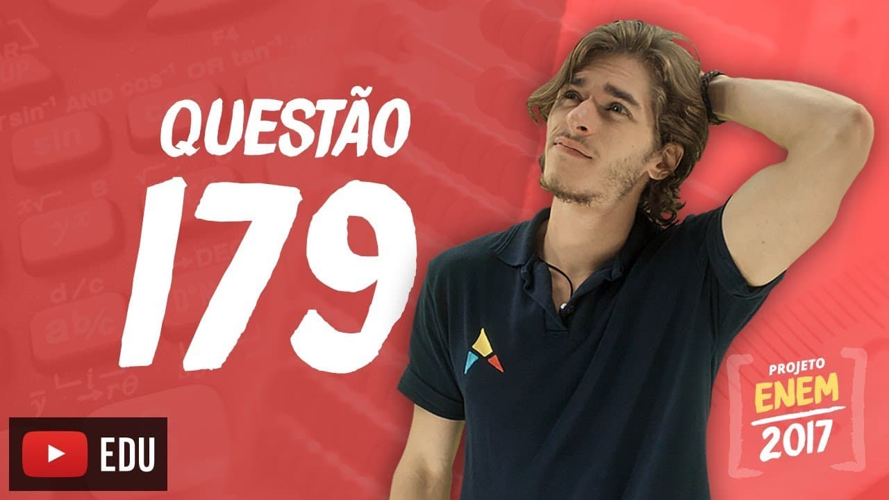 Thumbnail: Enem 2016 - Matemática | Questão 179 (Caderno Rosa)