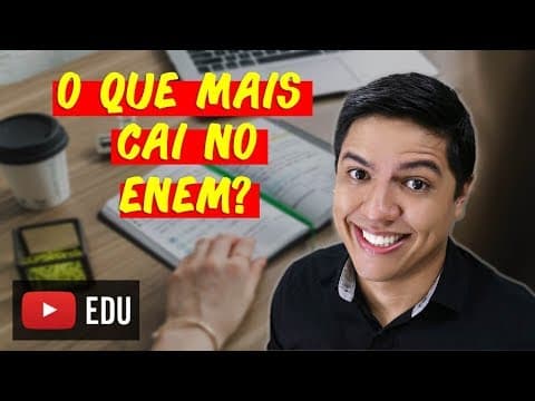 Thumbnail da aula: O QUE MAIS CAI NO ENEM (BIOLOGIA) - Aulão ENEM 2017 - Prof. Kennedy Ramos