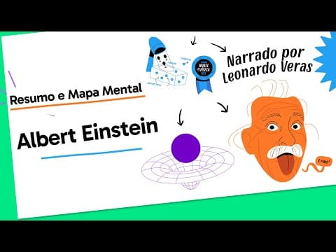 Thumbnail da aula: Albert Einstein | Física | QUER QUE DESENHE?