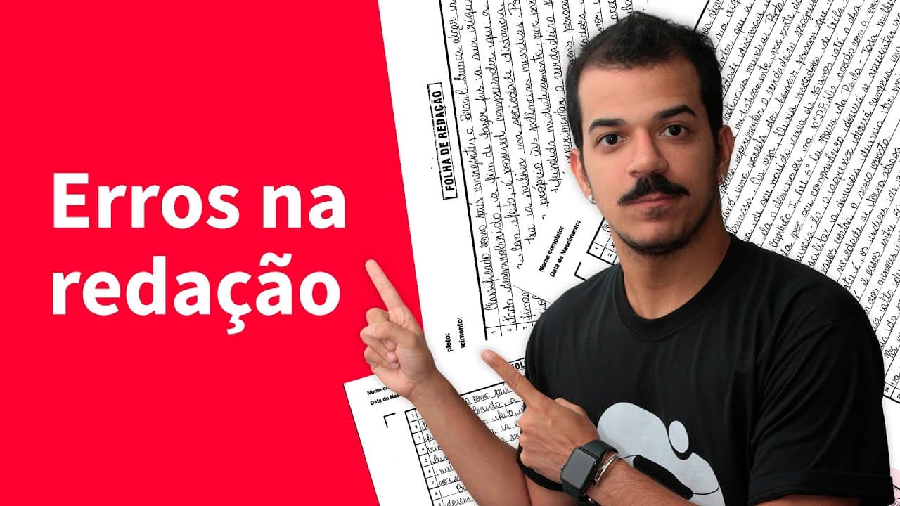 Thumbnail: Cuidado com esses erros na sua redação | ProEnem