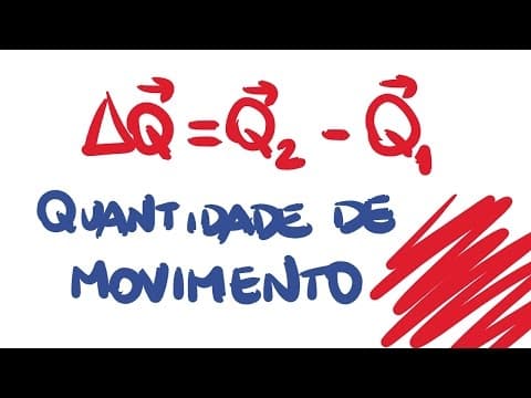 Thumbnail da aula: Quantidade de movimento - Momento linear