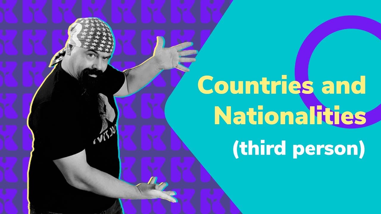 Thumbnail: Inglês 2.0  | Kultivi | Asking about Nationalities | Prof. Rui Ventura