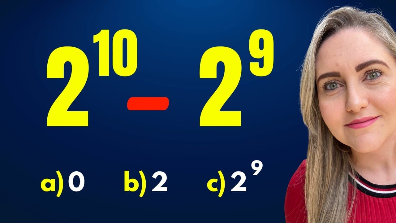 Thumbnail: 😱 CUIDADO! VOCÊ ESTÁ FAZENDO ERRADO ! PROPRIEDADES DE PORÊNCIAS!! Matemática básica todo dia.📚🚀