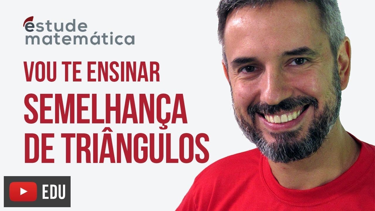 Thumbnail: Semelhança de triângulos [Geometria Plana: aula 13] – Vou te ensinar 84