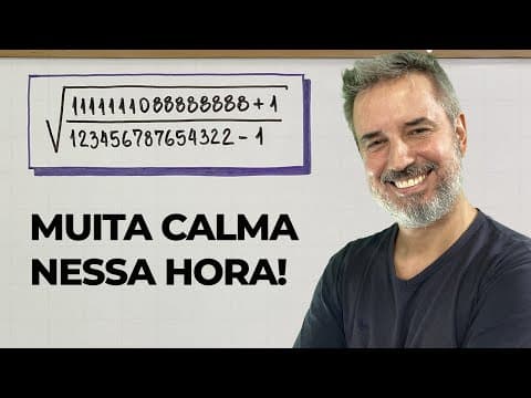 Thumbnail da aula: UMA SIMPLIFICAÇÃO DE RADICAIS de outro planeta! 👽 [Horizontal]