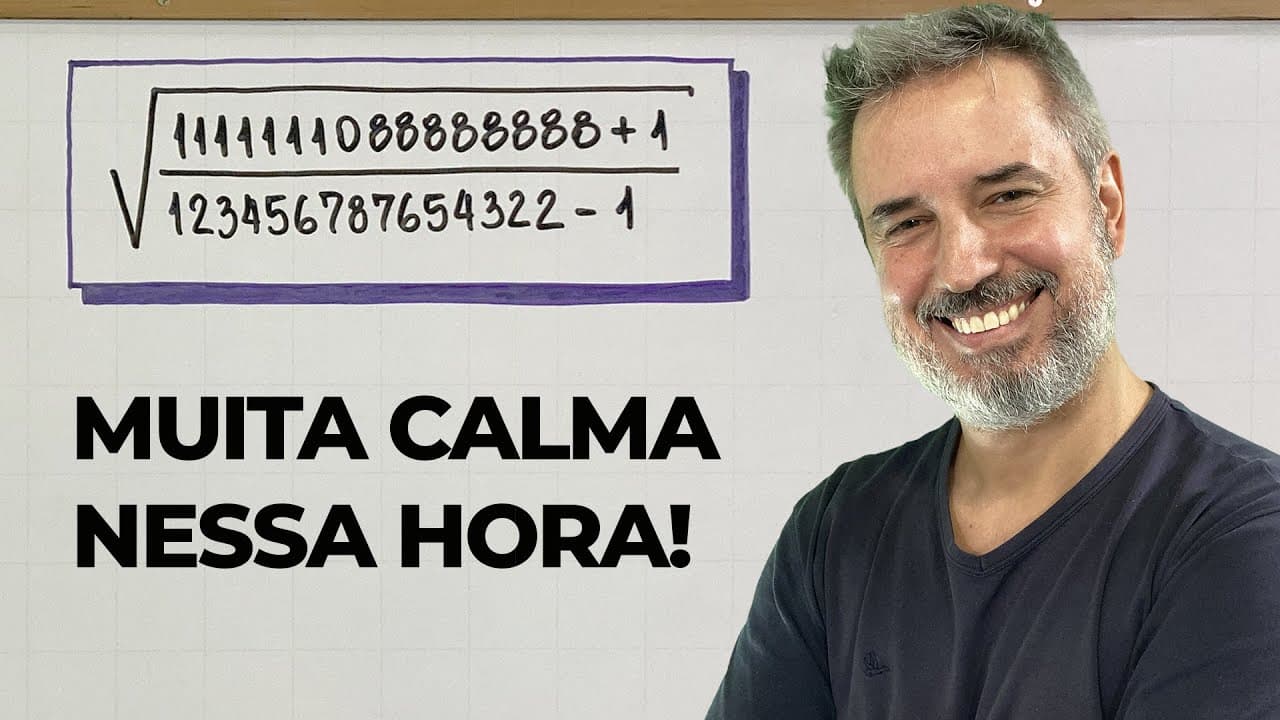 Thumbnail: UMA SIMPLIFICAÇÃO DE RADICAIS de outro planeta! 👽 [Horizontal]
