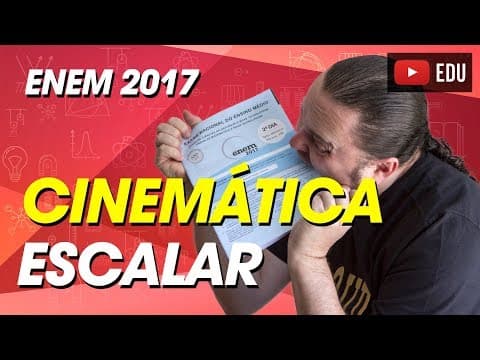 Thumbnail da aula: MRUV | motorista desatento | ENEM 2017 | Questão 091 | Prova ROSA