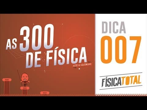 Thumbnail da aula: 007 - Cinemática Escalar - velocidade média (caso particular)