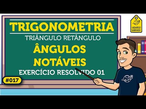 Thumbnail da aula: Trigonometria no Triângulo Retângulo: Exemplo 01 | Trigonometria