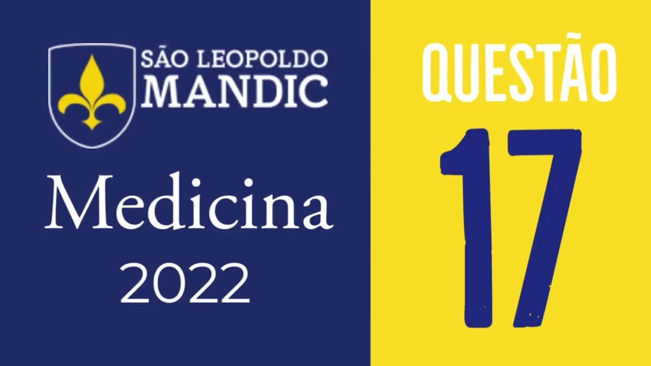 Thumbnail: MANDIC 2022 | QUESTÃO 17