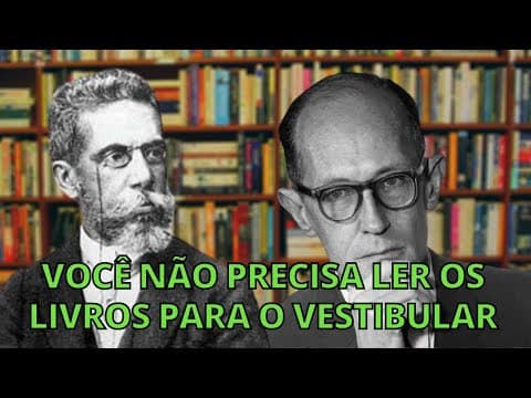 Thumbnail da aula: NÃO Leia os Livros Para o Vestibular. Mas Faça Isso.