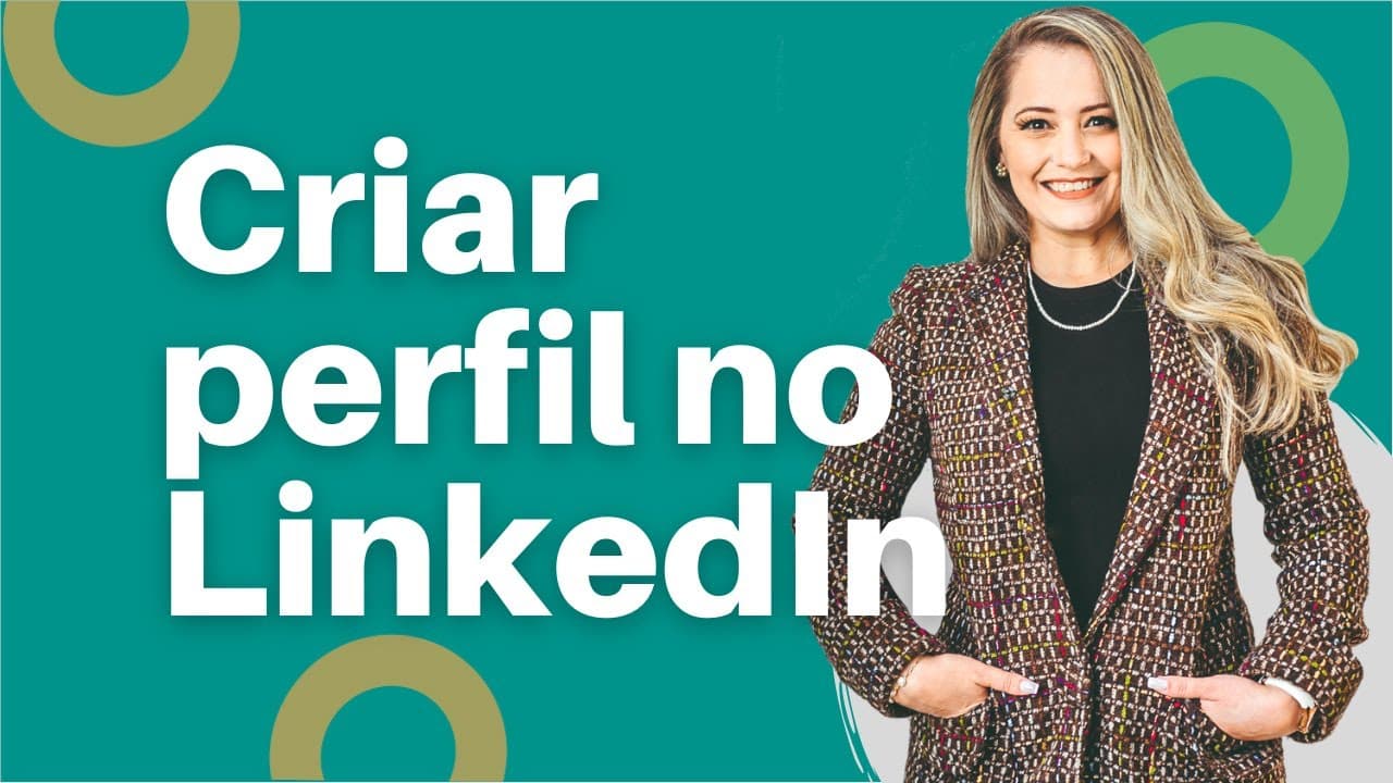 Thumbnail: Como criar e configurar um perfil no Linkedin #02