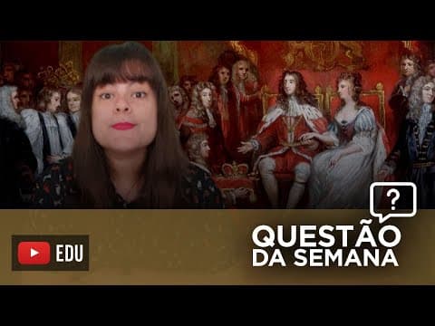 Thumbnail da aula: IDADE MODERNA NO ENEM | REVOLUÇÕES INGLESAS E ANTIGO REGIME #enem #vestibular #absolutismo