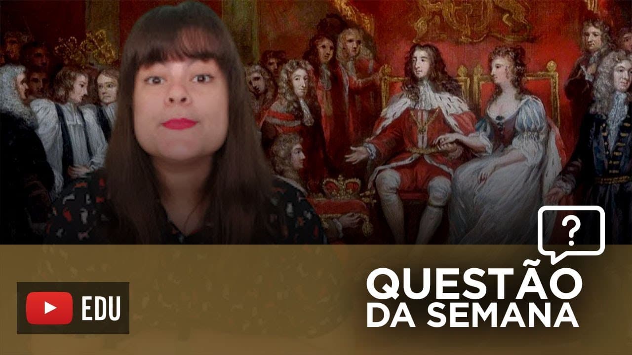 Thumbnail: IDADE MODERNA NO ENEM | REVOLUÇÕES INGLESAS E ANTIGO REGIME #enem #vestibular #absolutismo