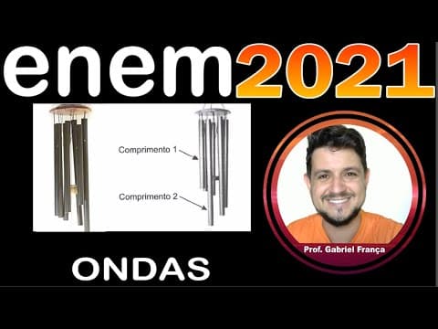 Thumbnail da aula: ENEM 2021 O sino dos ventos é composto por várias barras metálicas de mesmo material e espessura