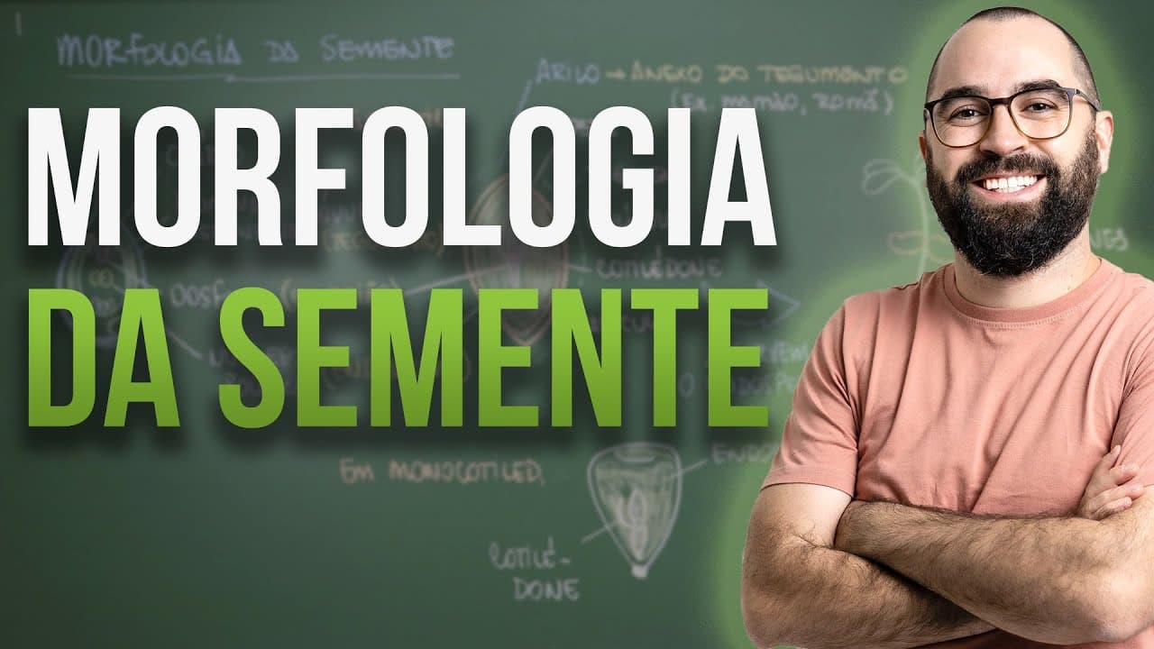 Thumbnail: Morfologia da Semente - Aula 23: Botânica | Prof. Guilherme