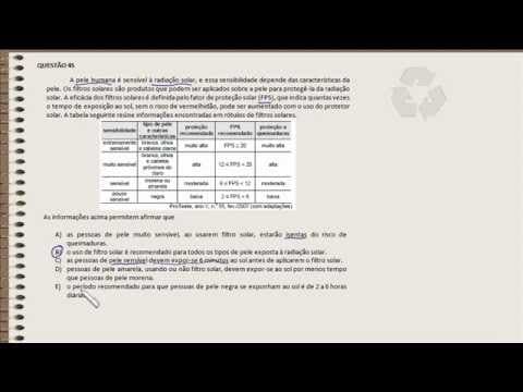 Thumbnail da aula: QMágico - ENEM 2007 Questão 45