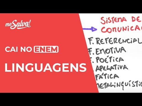 Thumbnail da aula: Linguagens: Cai no ENEM | Me Salva! ENEM