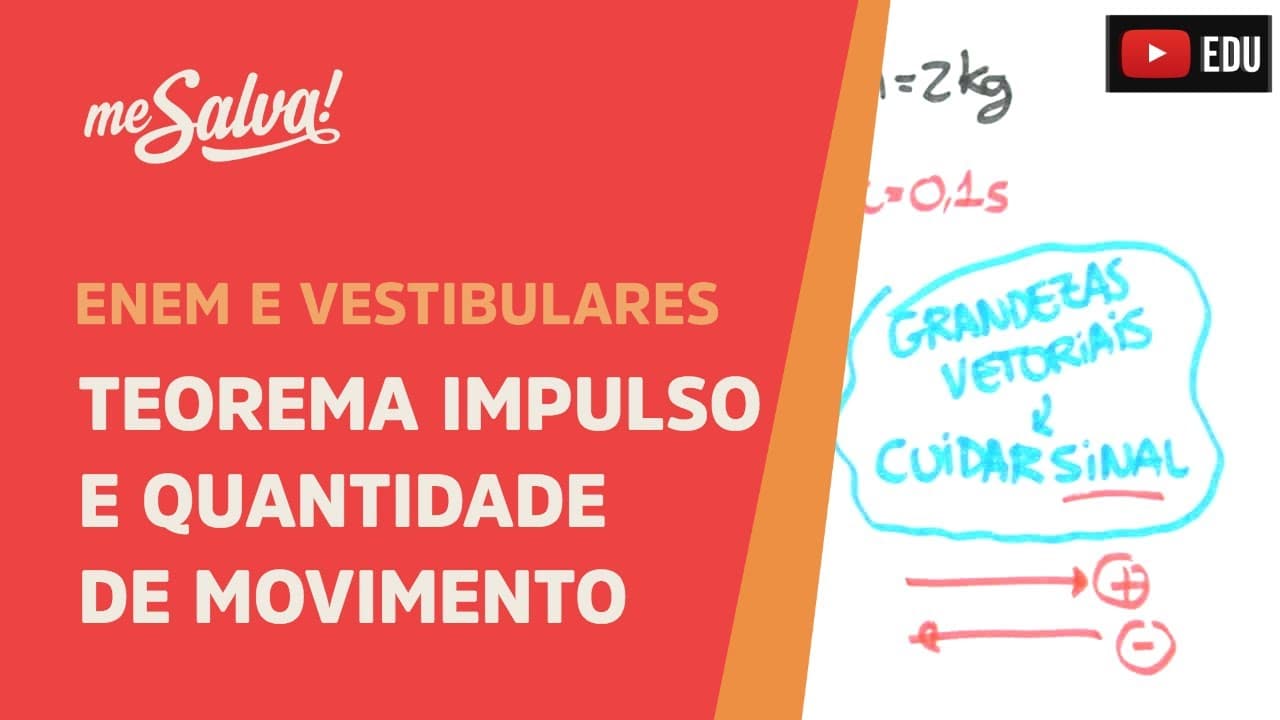 Thumbnail: Me Salva! ENE09 - Teorema Impulso e Quantidade de Movimento