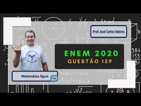 Thumbnail da aula: QUESTÃO 159 (PROVA AMARELA) - Matemática ENEM 2020: Escoamento da Água
