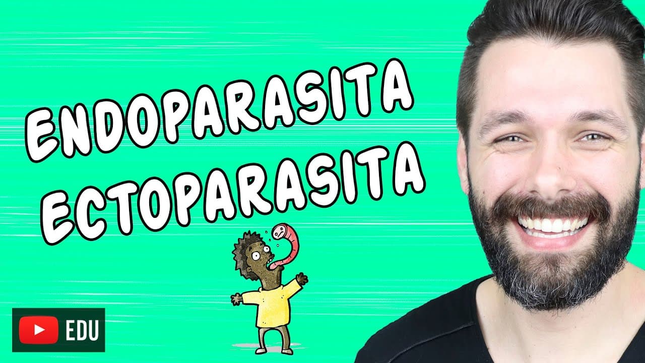 Thumbnail: ENDOPARASITA E ECTOPARASITA - Diferenças e Exemplos | Biologia com Samuel Cunha