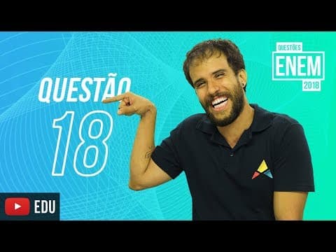 Thumbnail da aula: Enem 2018 | Gêneros textuais | questão 18 (caderno amarelo)