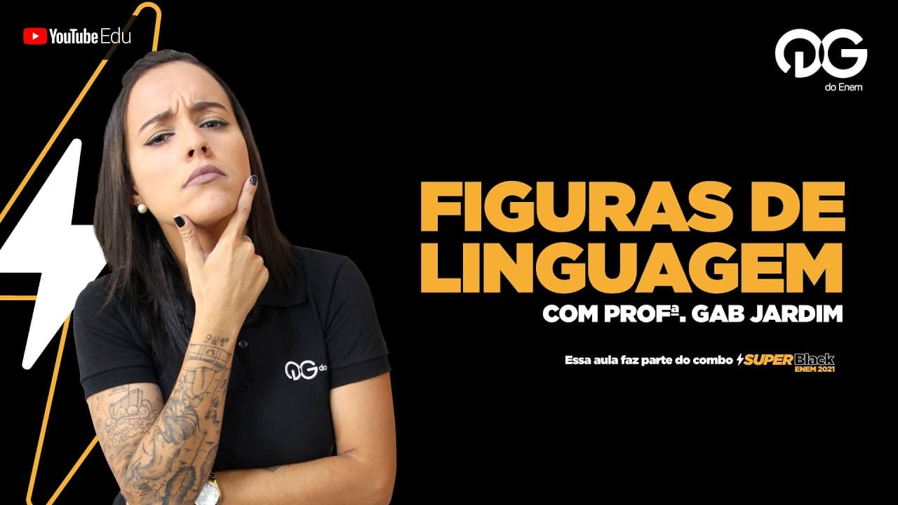 Thumbnail: Figuras de linguagens - Linguagens com a Prof. Gab Jardim