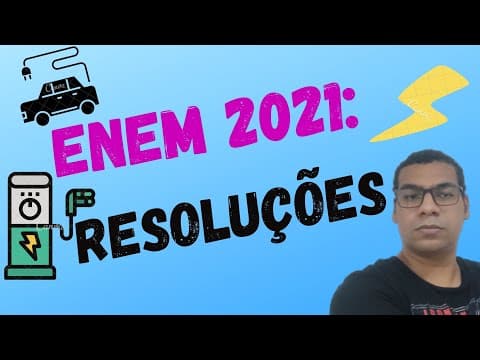 Thumbnail da aula: 🧪 (Resolução ENEM 2021) O emprego de células de combustível a hidrogênio pode ser uma tecnologia...