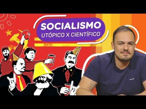 Thumbnail da aula: Socialismo Utópico e Socialismo Científico: qual a diferença? | Friedrich Engels