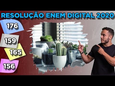 Thumbnail da aula: 🟢 Questão 176 - Caderno Azul | Unidades de Medida | MATEMÁTICA ENEM DIGITAL 2020
