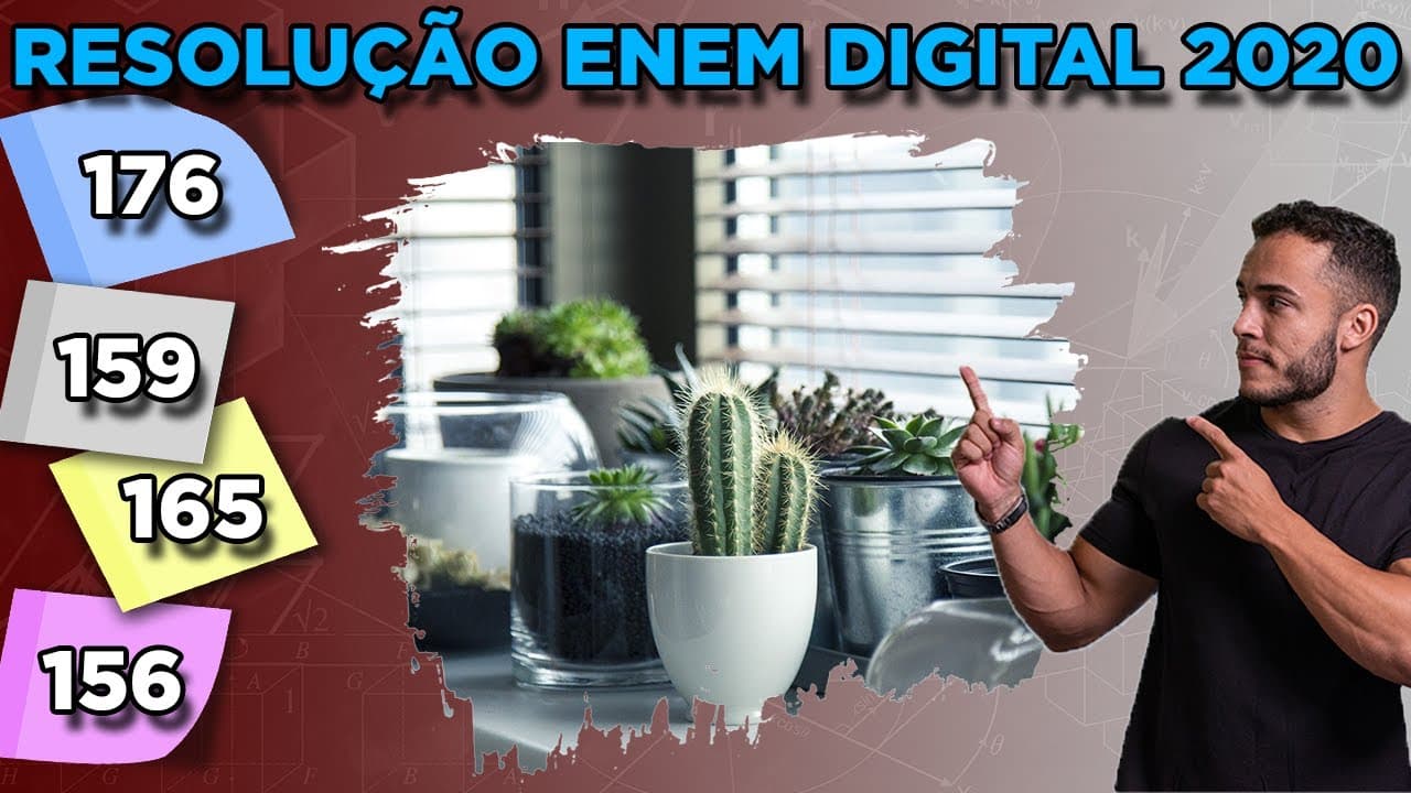 Thumbnail: 🟢 Questão 176 - Caderno Azul | Unidades de Medida | MATEMÁTICA ENEM DIGITAL 2020