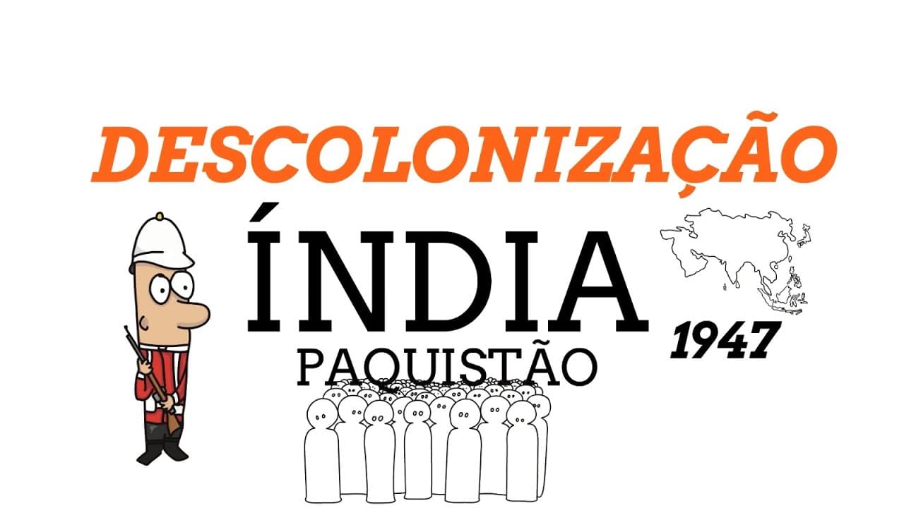 Thumbnail: DESCOLONIZAÇÃO - INDEPENDÊNCIA DA ÌNDIA