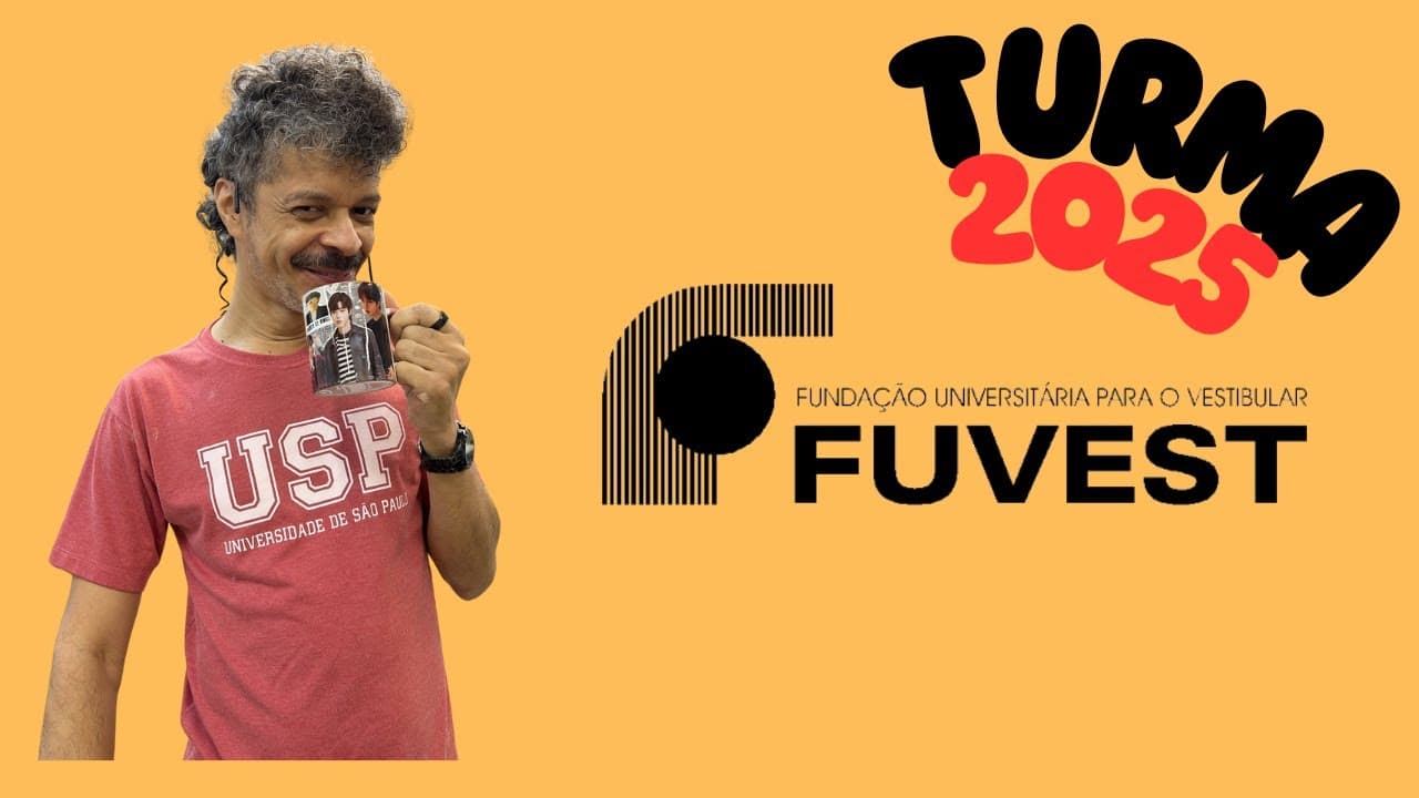Thumbnail: Aulões dos livros da FUVEST 2025