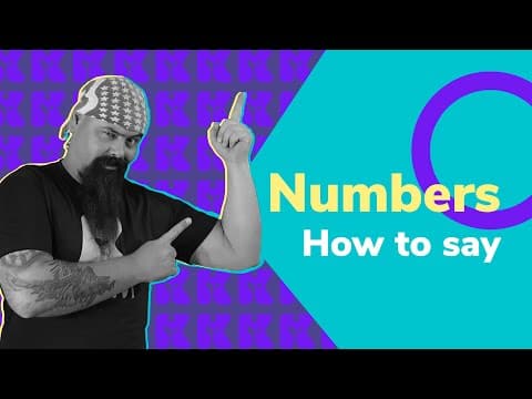 Thumbnail da aula: Inglês 2.0 | Kultivi | Numbers - How to say | Prof. Rui Ventura