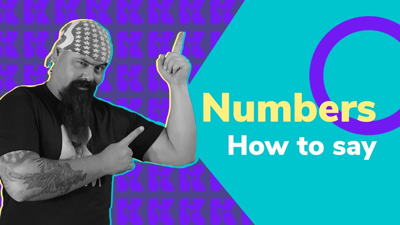 Thumbnail: Inglês 2.0 | Kultivi | Numbers - How to say | Prof. Rui Ventura