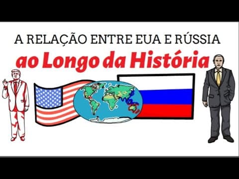 Thumbnail da aula: A Relação entre Estados Unidos e Rússia ao Longo da História
