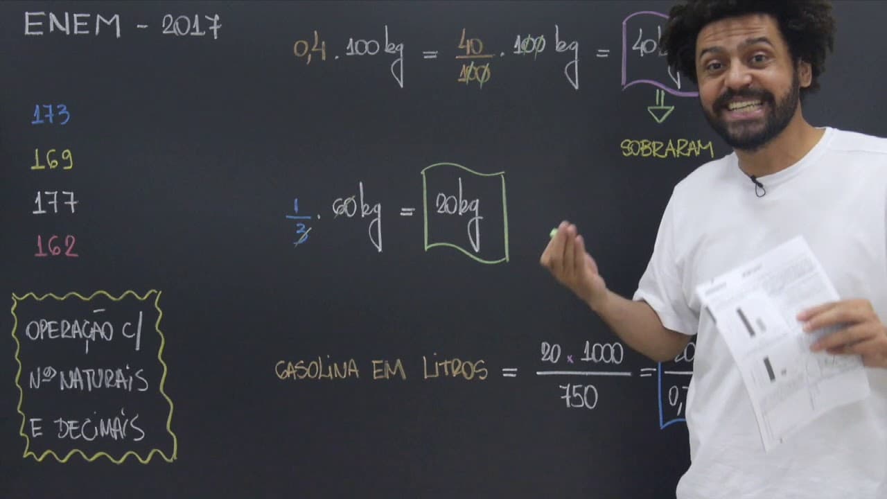 Thumbnail: ENEM 2017 - Questão 169 de Matemática (Caderno Amarelo)