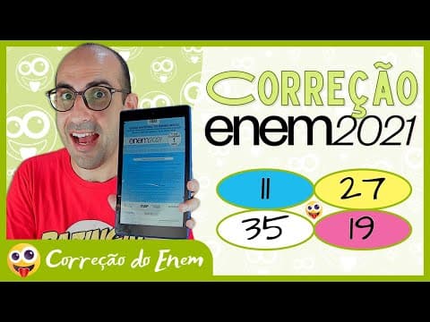 Thumbnail da aula: [CORREÇÃO DO ENEM] Questão 11 - Enem 2021 - Prova azul ▷ Sinhá
