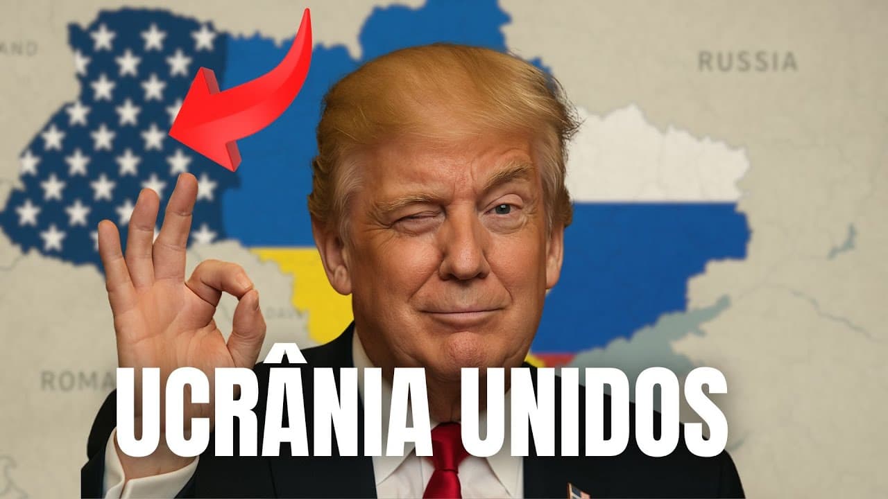 Thumbnail: TRUMP vai DIVIDIR a UCRÂNIA EM 3 PARTES