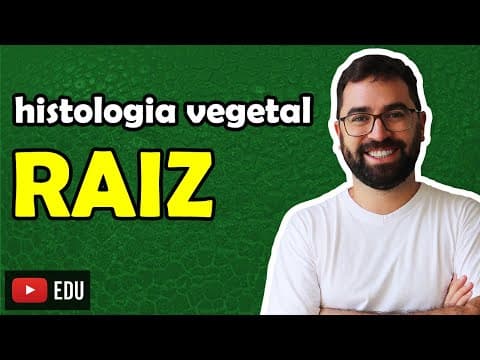 Thumbnail da aula: Histologia Vegetal: Raiz - Aula 10 - Módulo V: Botânica (Prof. Guilherme)