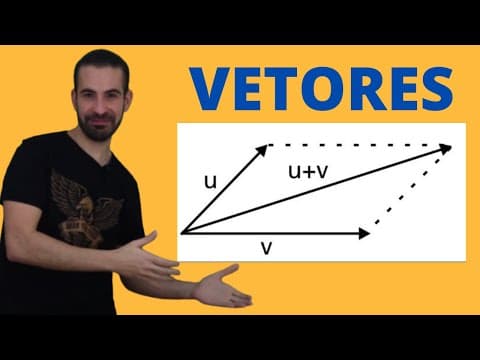 Thumbnail da aula: ADIÇÃO DE VETORES - Teoria e Exercícios