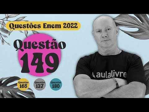 Thumbnail da aula: ENEM 2022 I Geometria espacial I Questão 149
