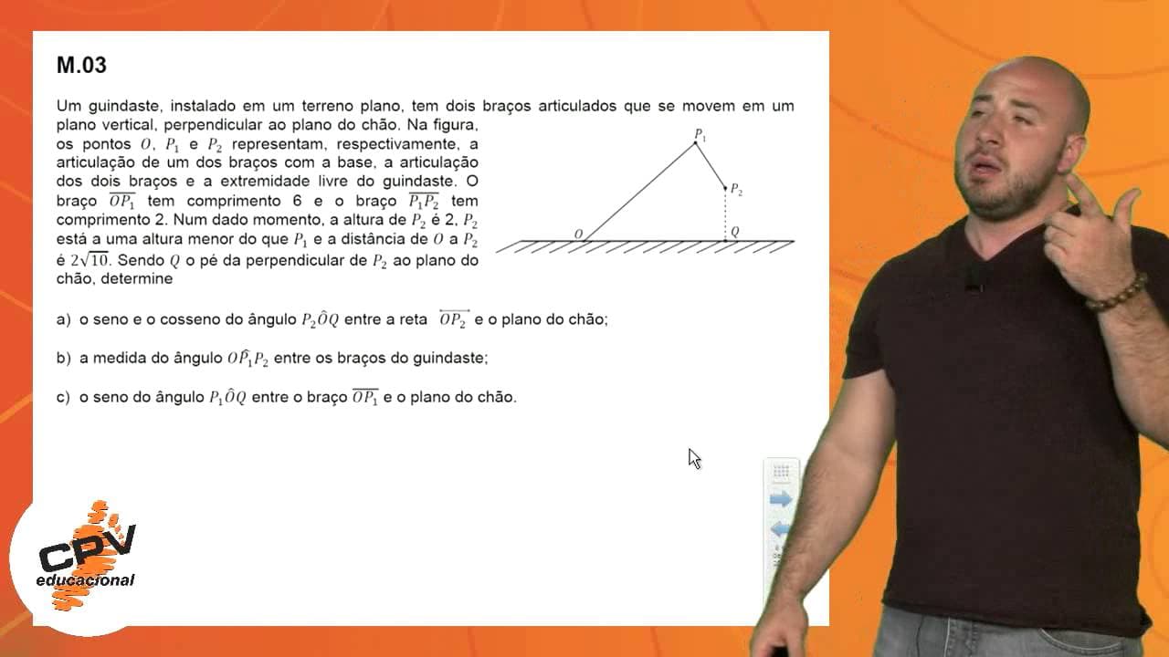 Thumbnail: Matemática - Fuvest 2013 - 2ª fase - 3º Dia