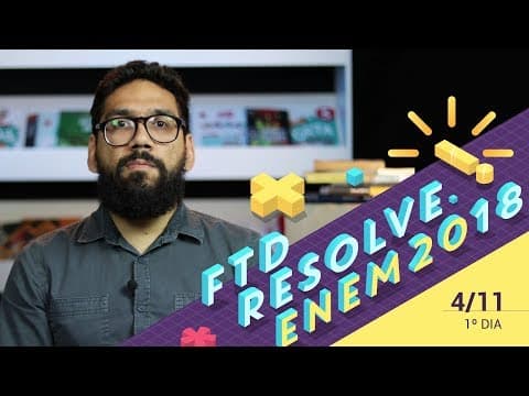 Thumbnail da aula: ENEM 2018 - Português - Estratégias argumentativas