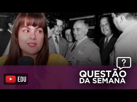 Thumbnail da aula: SEGUNDO GOVERNO VARGAS NO ENEM #enem #vestibular #getúliovargas #populismo