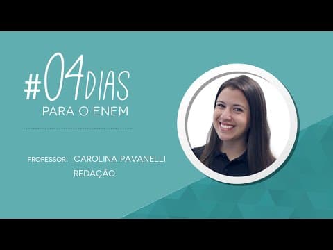 Thumbnail da aula: Redação - ENEM | #4dias