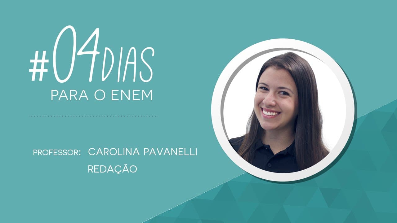 Thumbnail: Redação - ENEM | #4dias