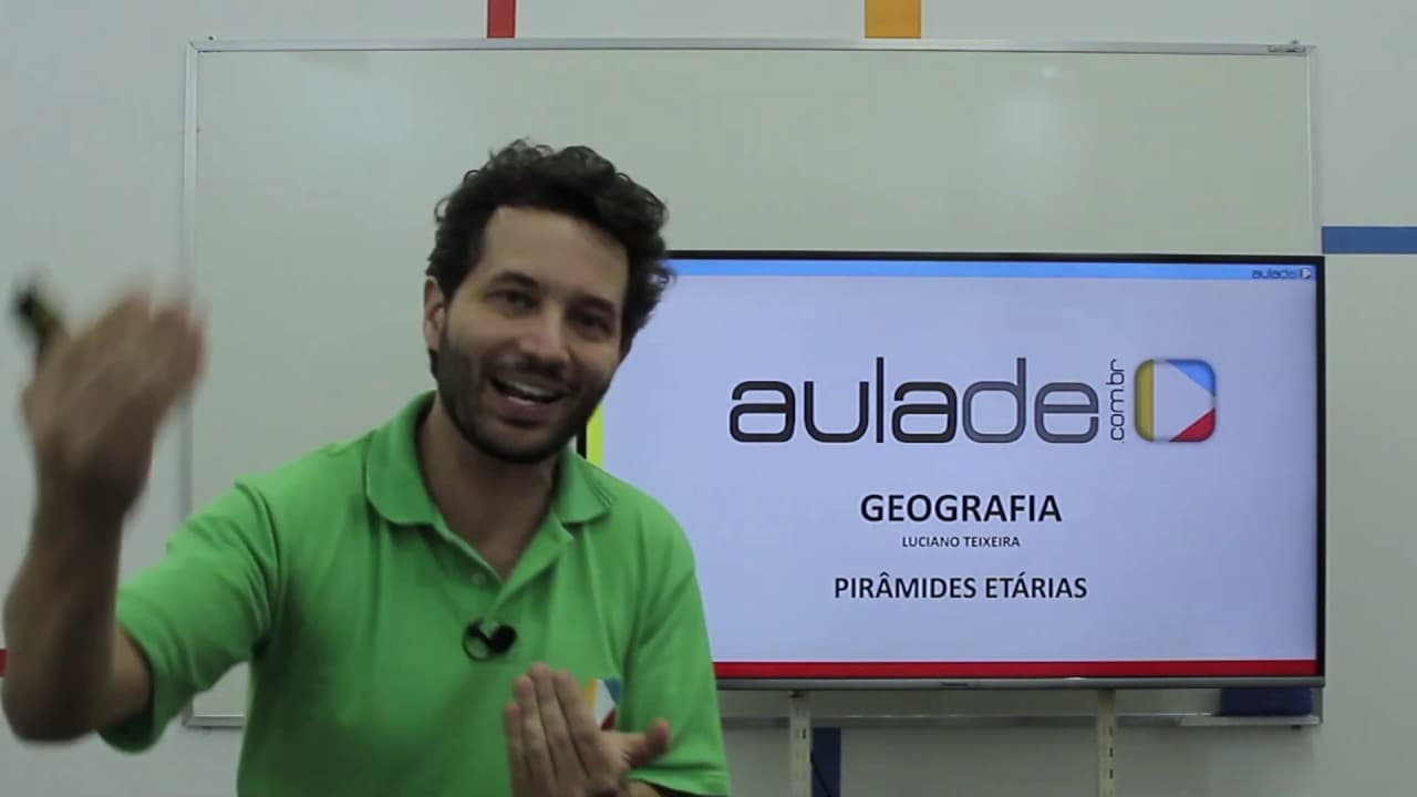 Thumbnail: Geografia - Pirâmides Etárias