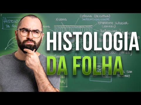 Thumbnail da aula: Histologia da Folha - Aula 10 - Módulo 5: Botânica