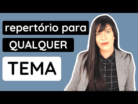 Thumbnail da aula: Como ter repertório para a redação